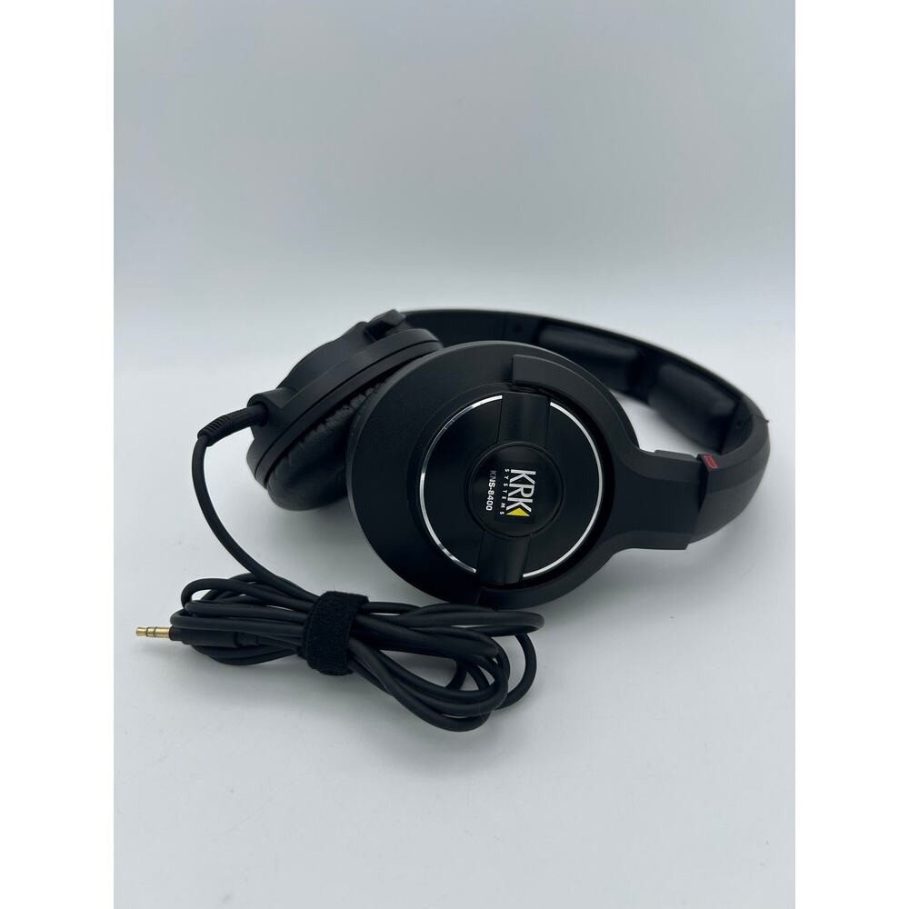KRK KNS 8400 Studio Monitor Headphones Wired Over Ear Tested Working